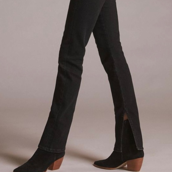 Anthropologie Pilcro The Split Straight Jeans NWT - Picture 4 of 6